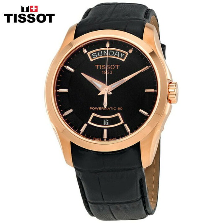 楽天市場】TISSOT ティソ クチュリエ・オートマティック ブラック 