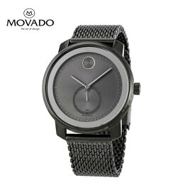 MOVADO モバード ボール ドクォーツ ガンメタル ダイヤル メンズ 腕時計 Bold Quartz Gunmetal Dial Men's Watch