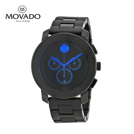 MOVADO モバード 大胆な ブラック ダイヤル TR90 メンズ 腕時計 Bold Black Dial TR90 Men's Watch