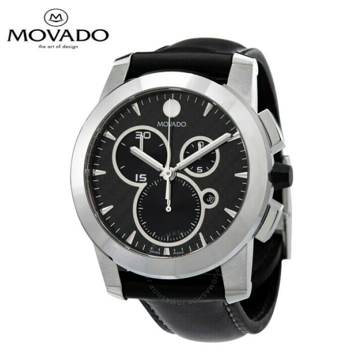 楽天市場】MOVADO モバード ビジオ クロノグラフ カーボンファイバー 