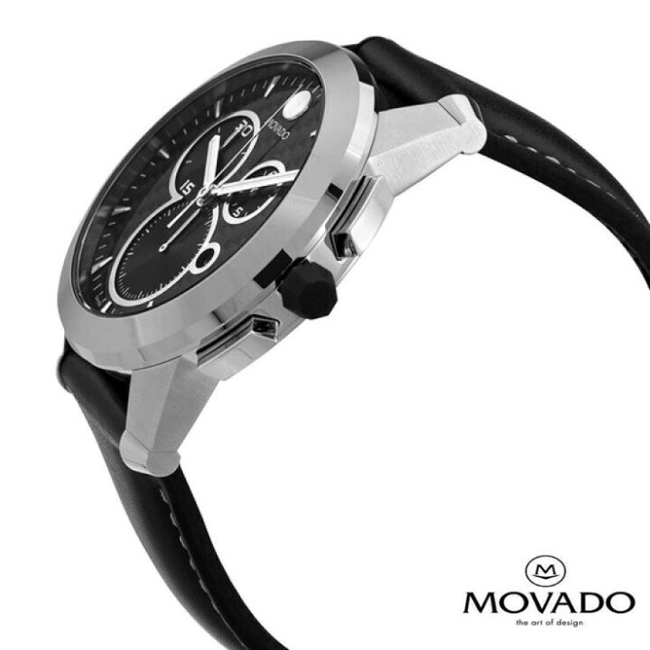 楽天市場】MOVADO モバード ビジオ クロノグラフ カーボンファイバー 
