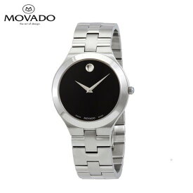 MOVADO モバード ジュロ クォーツ ブラック ダイヤル メンズ 腕時計 Juro Quartz Black Dial Men's Watch