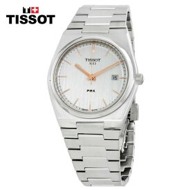 TISSOT ティソ PRXクォーツ シルバー文字盤 メンズ 腕時計PRX Quartz Silver Dial Men's Watch