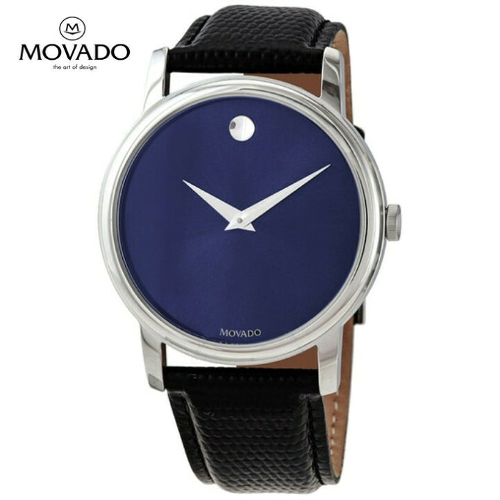 楽天市場】MOVADO モバード ミュージアム ブルーダイヤル メンズ  