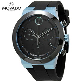 MOVADO モバード ボールド・フュージョン クロノグラフ クォーツ ブラックダイヤル メンズウォッチBold Fusion Chronograph Quartz Black Dial Men's Watch