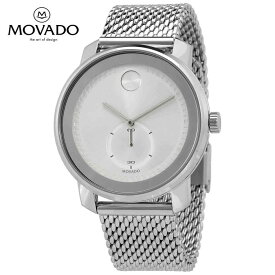 MOVADO モバード ボールド クォーツ シルバーダイアル メンズウォッチBold Quartz Silver Dial Men's Watch