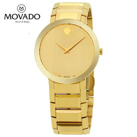 MOVADO モバード サファイアゴールドミラーダイヤル メンズウォッチSapphire Gold Mirror Dial Men's Watch