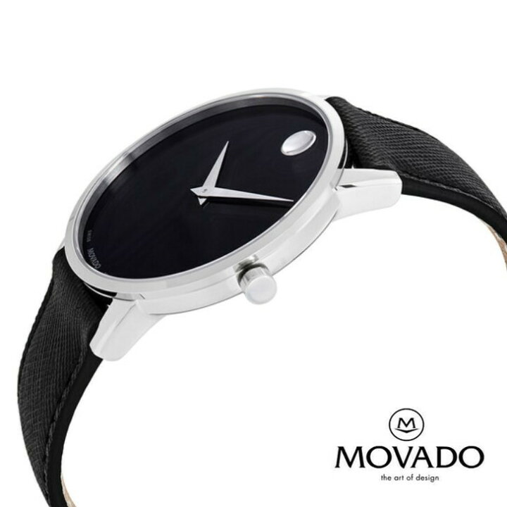 楽天市場】MOVADO モバード ミュージアム・クラシック ブラック 