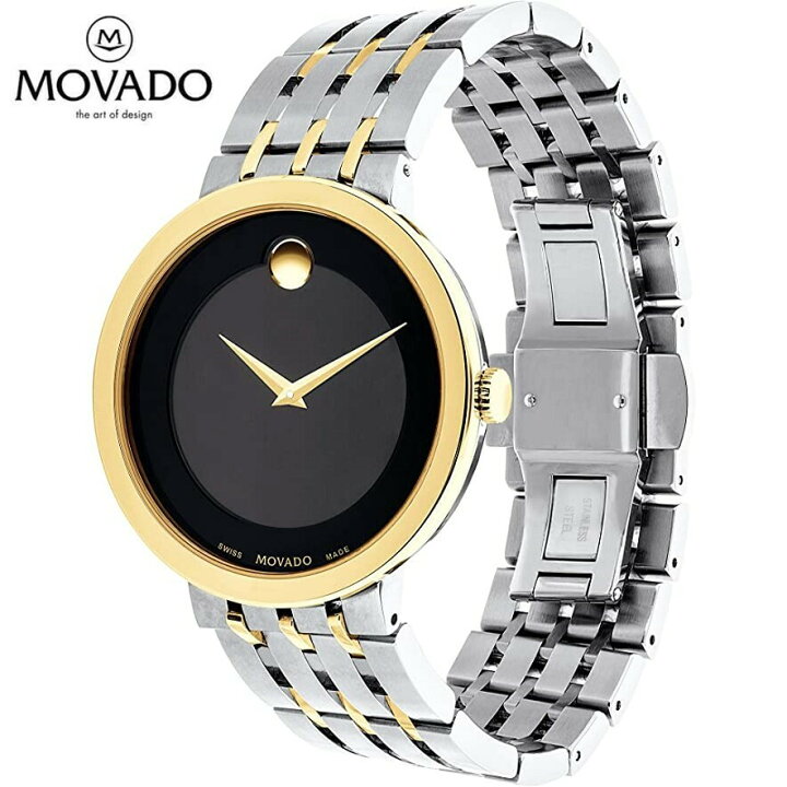 楽天市場】MOVADO モバード エスペランサ ブラックミュージアム メンズ 