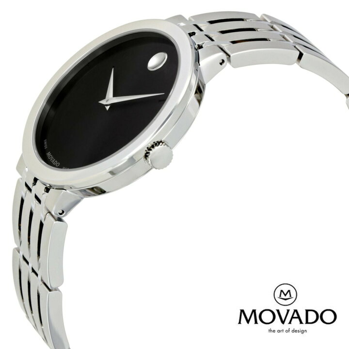楽天市場】MOVADO モバードエスペランサ ブラックダイヤルステンレス 