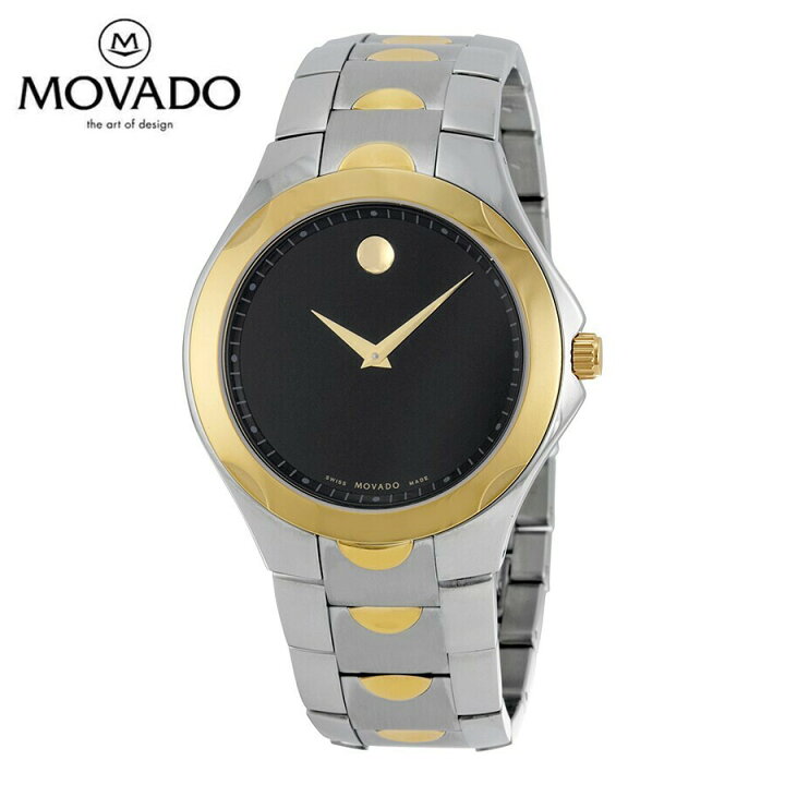 楽天市場】MOVADO モバードルノースポーツ ブラックダイヤル 