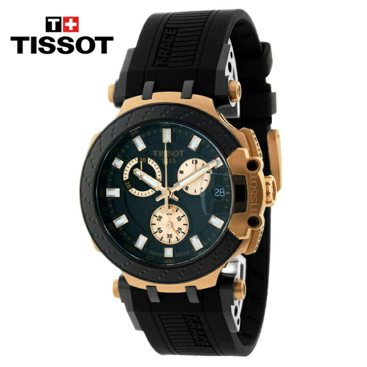 楽天市場】TISSOT ティソ T-レース クロノグラフ クオーツ ブラック 