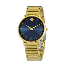 MOVADO モバード ウルトラ スリム クォーツ ブルー ダイヤル メンズ 腕時計 Ultra Slim Quartz Blue Dial Men's Watch