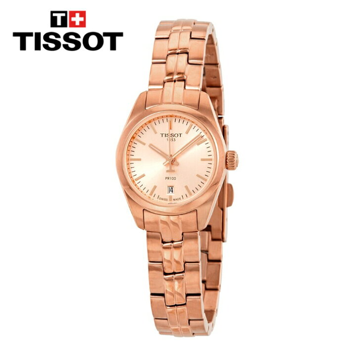 楽天市場】TISSOT ティソ ティークラシック ローズ ローズゴールドPVD 