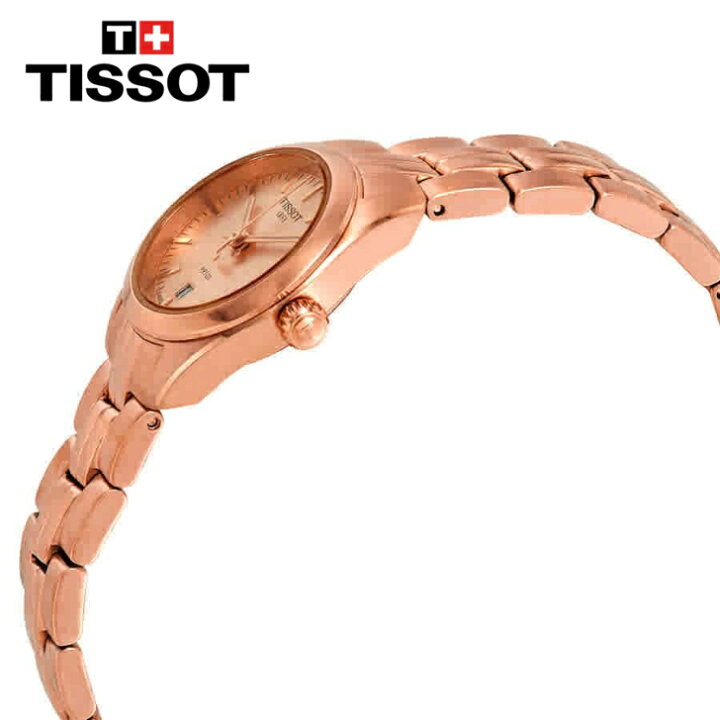 楽天市場】TISSOT ティソ ティークラシック ローズ ローズゴールドPVD 