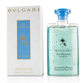 Bvlgari ブルガリ オーパフューム オー ザ ブルー シャンプー＆シャワージェル Eau Parfumee Au The Bleu Shampoo & Shower Gel 200ml