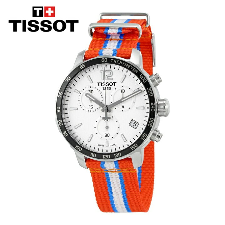 楽天市場】TISSOT ティソ クイックスター OKCサンダー クロノグラフ  