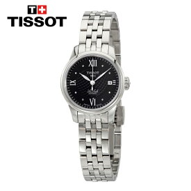 TISSOT ティソ ル・ロックル オートマティック ブラックダイヤダイヤル レディースウォッチ Le Locle Automatic Black Diamond Dial Ladies Watch