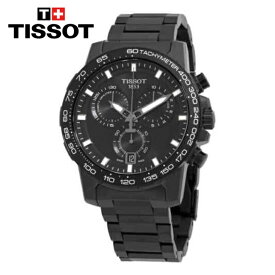 TISSOT ティソ ティースポーツ クロノグラフ クオーツ ブラックダイヤル メンズウォッチ T-Sport Chronograph Quartz Black Dial Men's Watch
