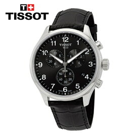 TISSOT ティソ クロノXL クラシック クロノグラフ ブラックダイヤル メンズウォッチChrono XL Classic Chronograph Black Dial Men's Watch