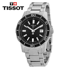 TISSOT ティソ ティースポーツ クオーツ ブラックダイヤル メンズ腕時計 T-Sport Quartz Black Dial Men's Watch