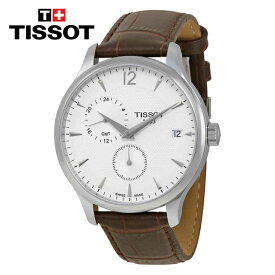 TISSOT ティソ トラディション GMT ホワイトダイヤル メンズウォッチ Tradition GMT White Dial Men's Watch