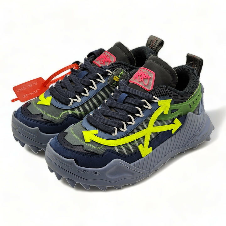 楽天市場】OFF-WHITE オフホワイト ODSY 1000スニーカー ブルー ODSY 