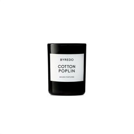 BYREDO バイレード コットン ポプリン フレグランス キャンドル COTTON POPLIN FRAGRANCED CANDLE 240g