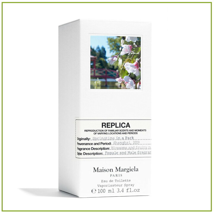 楽天市場 Maison Margiela メゾン マルジェラ レプリカ スプリングタイム イン ア パーク オードトワレ Replica Springtime In A Park Edt 100ml Dio Greco