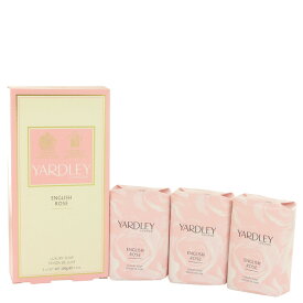 Yardley London ヤードレーロンドン イングリッシュローズ ラグジュアリー ソープ English Rose Luxury Soap 100g x 3