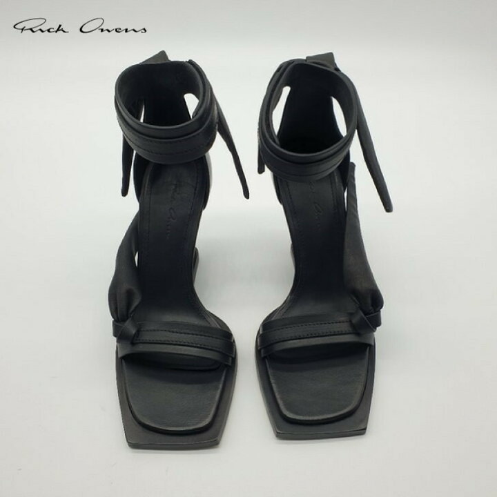 楽天市場】RICK OWENS リックオウエンス シングルボウウェッジ レザー 