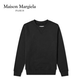 Maison Margiela メゾンマルジェラ クラシック クルー スウェットシャツ ブラック Classic Crew Sweatshirt Black