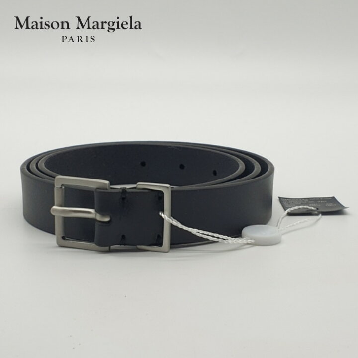 楽天市場】Maison Margiela メゾン マルジェラ スキニーレザーベルト 