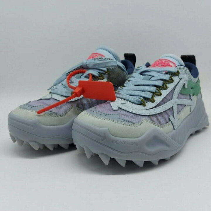 楽天市場】Off White オフ ホワイト ロートップ スニッカー ブルー 