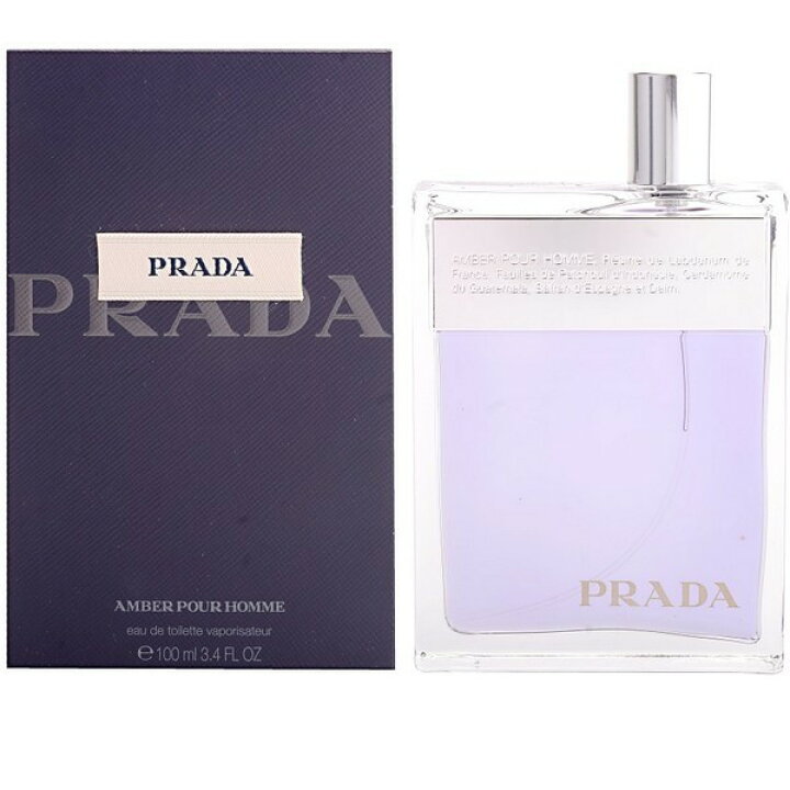 楽天市場】PRADA プラダ アンバープールオム オードトワレ Amber Pour 