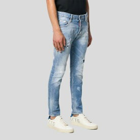 DSQUARED2　ディースクエアード　デニムストリートスタイルプレーンジーンズ　Denim Street Style Plain Jeans