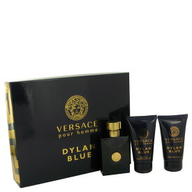 Versace ヴェルサーチェ ディランブルー ギフトセット オードトワレ+アフターシェーブバーム+シャワージェル Pour Homme Dylan Blue EDT 50ml+After Shave Balm 50ml+Shower Gel 50ml