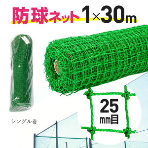�y�����z �h���l�b�g ���[���� ��25mm�� 1mx30m �S���t �싅 �e�틅�Z ��v�ȃl�b�g ���O�g�p�� �|���L���S���t�l�b�g �ΐF �ȈՃt�F���X�A���|�A�n�g�A�J���X�悯 �h�b�A�H��ADIY�y�������