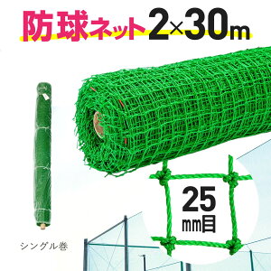 �y�����z �h���l�b�g ��25mm�� 2mx30m �L���₷���V���O�����[���� �S���t �싅 �e�틅�Z ��v�ȃl�b�g ���O�g�p�� �|���L���S���t�l�b�g �ΐF �ȈՃt�F���X�A���|�A�n�g�A�J���X�悯 �h�b�A