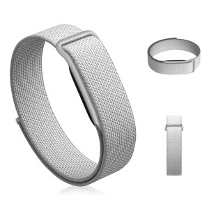 For Google Fitbit Air �R�R���p�`�u�� �����x�� �g�o���h �i�C���� �E���ȒP �X�|�[�c�o���h �҂ݍ��� ��� �h�� �_�炩�� �j�����p �L�k�o���h �T�C�Y�����\ �אg �Ή� �O���[ / �_�[�N�O