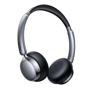 UGREEN Studio Plus Bluetooth6.0 �w�b�h�z�� Bluetooth ANC�m�C�Y�L�����Z�����O ���C�����X�w�b�h�z�� �ő�80���ԉ��y�Đ� 30mm PU�{�`�^���R�[�e�B���O�U�����j�b�g���� AI�m�C�L�����Z�p 2��f�o�C�X