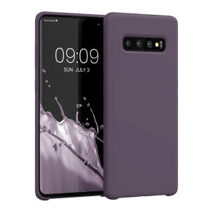 kwmobile �X�}�z�P�[�X �Ή�: Samsung Galaxy S10 Plus / S10+ �P�[�X - TPU ���L�b�h �V���R�� �J�o�[ - �ϏՌ� ���h�~ �T���T�� Case