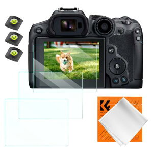 KF CONCEPT �K���X�t�B���� (3���Z�b�g)�Ή� EOS R6 II R6 R7 ������ 9H�����K���X �ϏՌ� ��U�h�~ ��?�z���J�����p�ی�t�B���� �X�N���[���v���e�N�^�[ �J�����p�A�N�Z�T���[