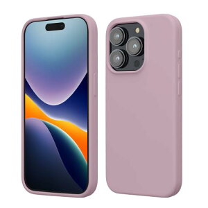 kwmobile �X�}�z�P�[�X iPhone 15 Pro�Ή� �P�[�X - �ϏՌ� ���h�~ �T���T�� - �V���R�� TPU �ӂ��F