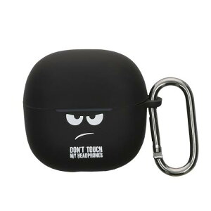 kwmobile �ی�P�[�X Xiaomi Redmi Buds 6 Lite�Ή� �P�[�X - �ϏՌ� �V���R�� �P�[�X�J�o�[ Don't touch my headphones�f�U�C��