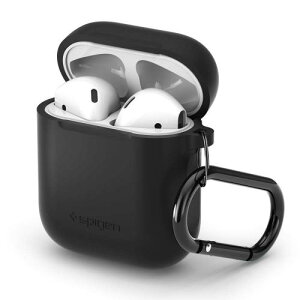 Spigen AirPods �P�[�X �J�o�[ ���[�P�[�X �J���r�i �����O �t�� �y�� �L�Y�h�~ �����h�~ �h�o �h�� �ϏՌ� �S�ʕی� �V���R�� �V���v�� ����~�� �G�A�[�|�b�Y �A�N�Z�T���[ 066CS24808 (�u���b�N) 88