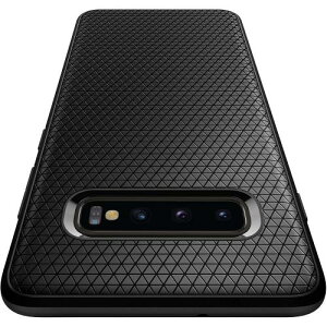 �ySpigen�z Galaxy S10 �P�[�X [ SC-03L SCV41 ] �Ή� TPU �y�� �ČRMIL�K�i�擾 �ϏՌ� �V���v�� �}�b�g���H ���C�����X�[�d�Ή� ���L�b�h�E�G�A�[ 605CS25799 (�}�b�g�E�u���b�N)