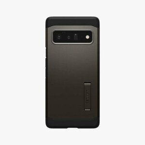 Spigen Pixel6 Pro �P�[�X �ϏՌ� �X�^���h�@�\ �ČRMIL�K�i�擾 �O�d�\�� �Ռ� �z�� �^�t�E�A�[�}�[ ACS03462 (�K�����^��)