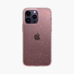 Spigen iPhone14ProMax �P�[�X TPU �\�t�g�P�[�X �L���L�� �������� �ČRMIL�K�i�擾 ���΂ݖ��� ���h�~ �����Y�ی� ���^ �y�� ���L�b�h�E�N���X�^�� �O���b�^�[ ACS04811 (���[�Y�E�N�H�[�c)