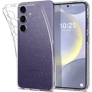 Spigen Galaxy S24 �P�[�X �N���A TPU SC-51E | SCG25 �\�t�g�P�[�X �L���L�� �������� �ČRMIL�K�i�擾 ���΂ݖ��� ���h�~ �����Y�ی� ���^ �y�� ���L�b�h�E�N���X�^�� �O���b�^�[ ACS07345 (�N���X�^���E